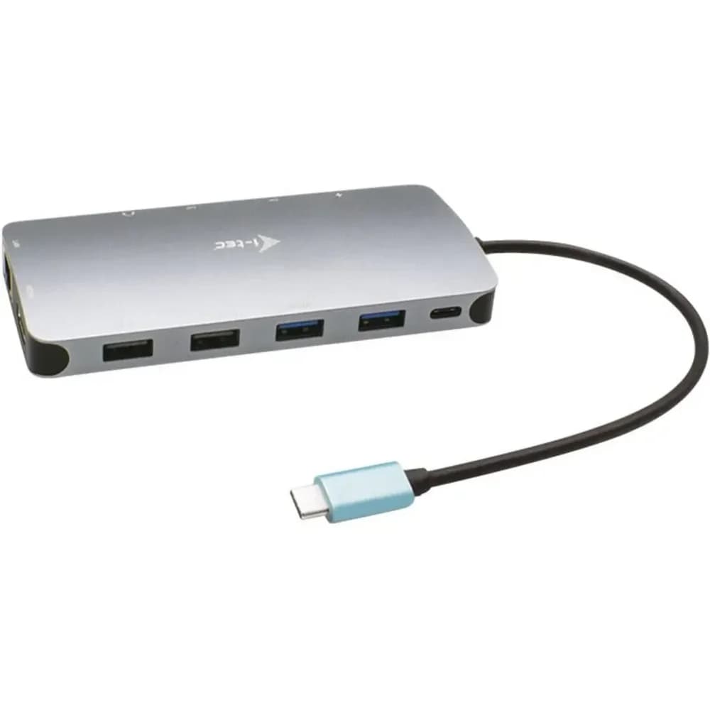 I-TEC USB-C Metal Nano Dock 2x DP 1x HDMI 1x GLAN 1x Audio/M