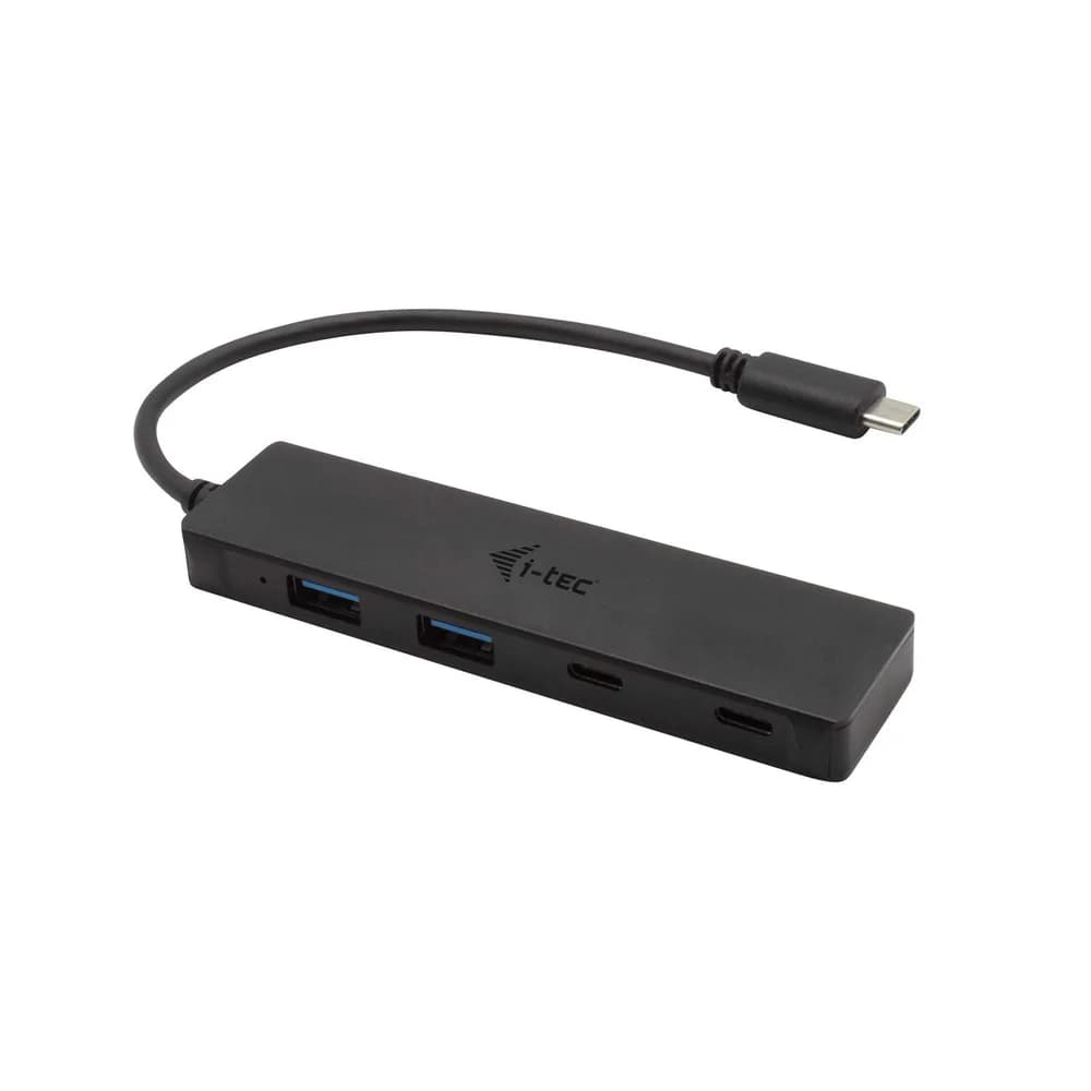 i-tec USB-C Metal HUB auf 2x USB 3.0 + 2x USB-C USB-Hub