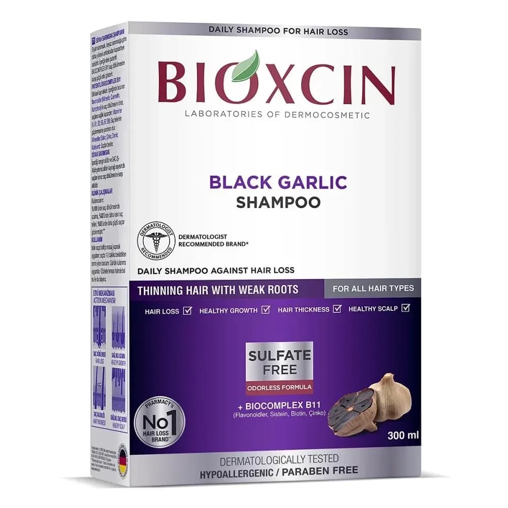 Bioxcin Schwarzer Knoblauch Shampoo 300 ml 300 ml