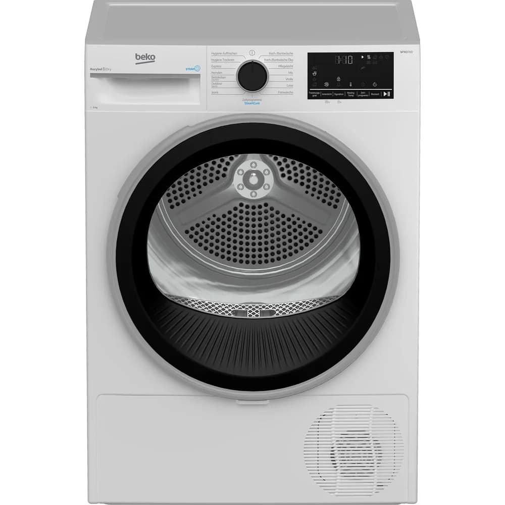 BEKO B5T68219 Wärmepumpentrockner (8 kg, B, Weiß)