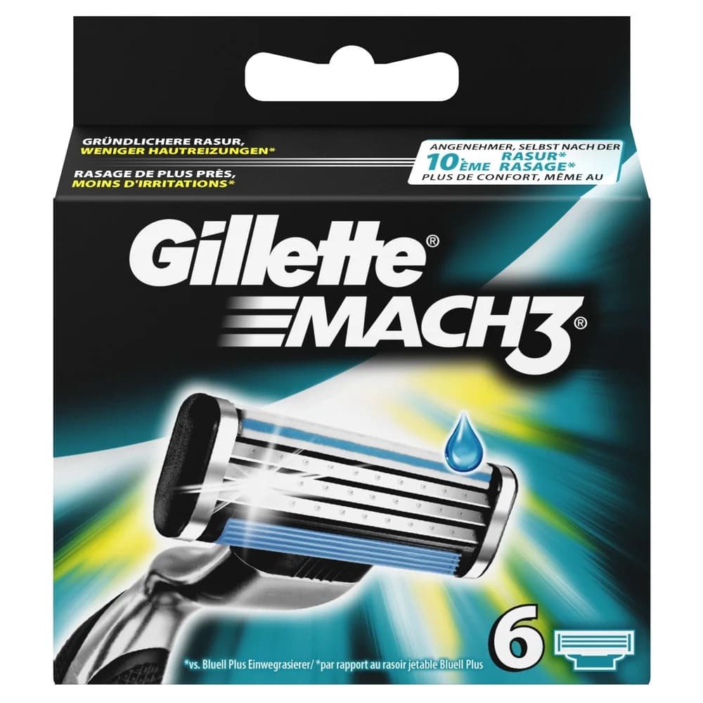 Gillette Rasierklingen Mach3 6 St.