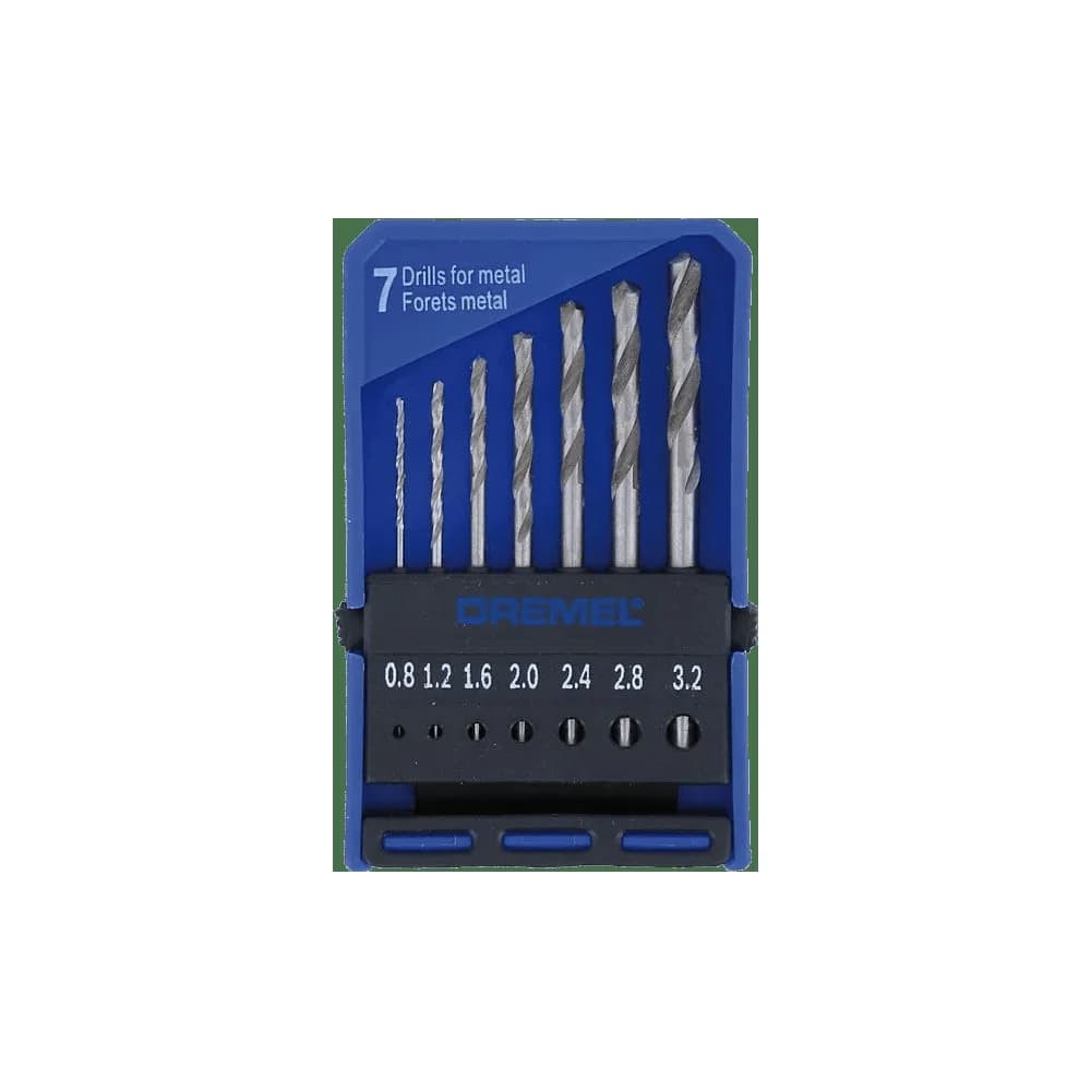 DREMEL Präzisions-Bohrersatz Edelstahl 7-teilig