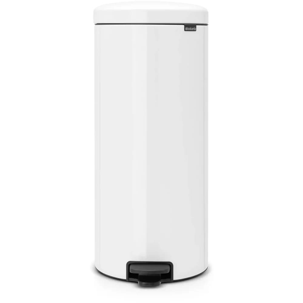 Brabantia newIcon Tretmülleimer 30 Liter weiß