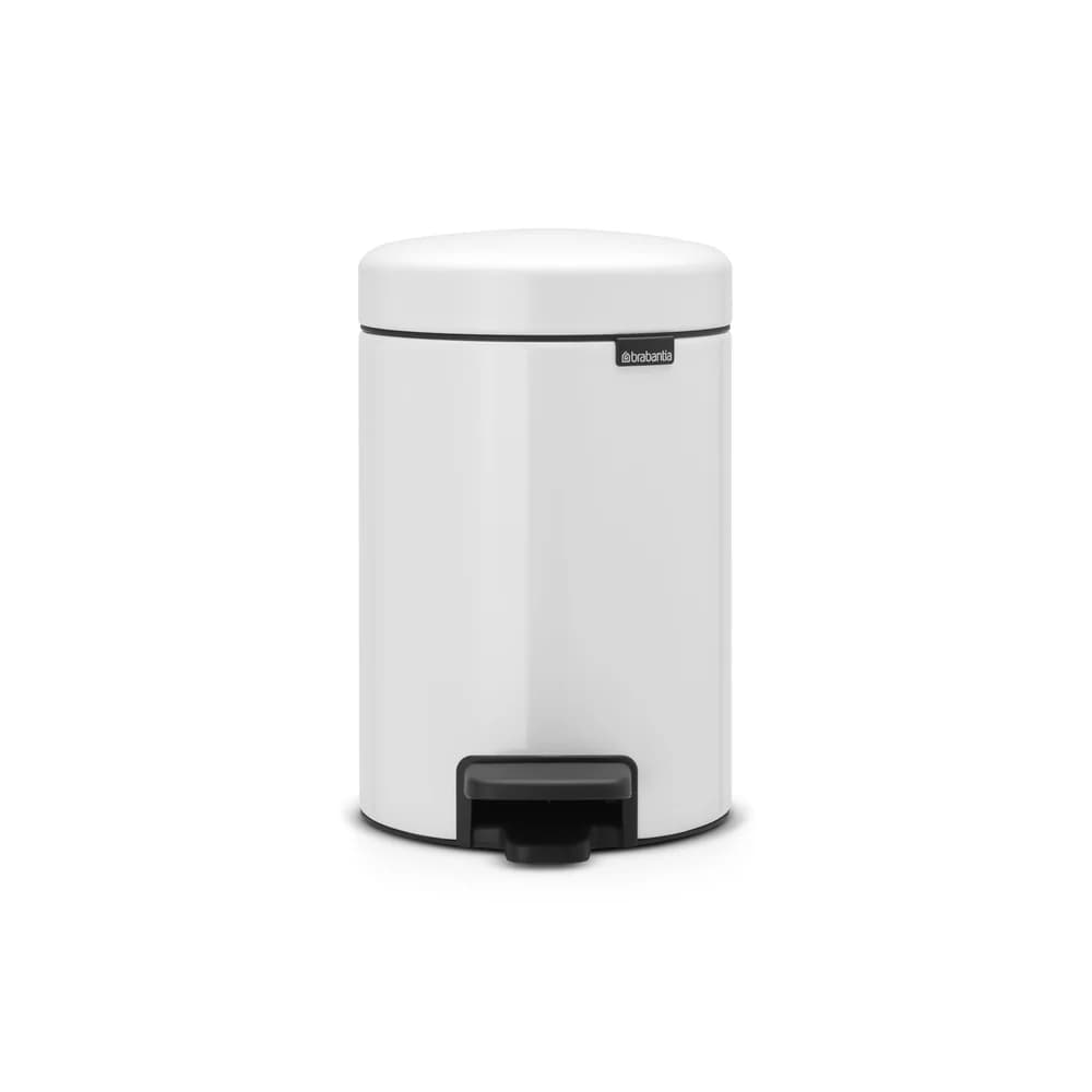 newIcon - rubbish bin - 3 L - white