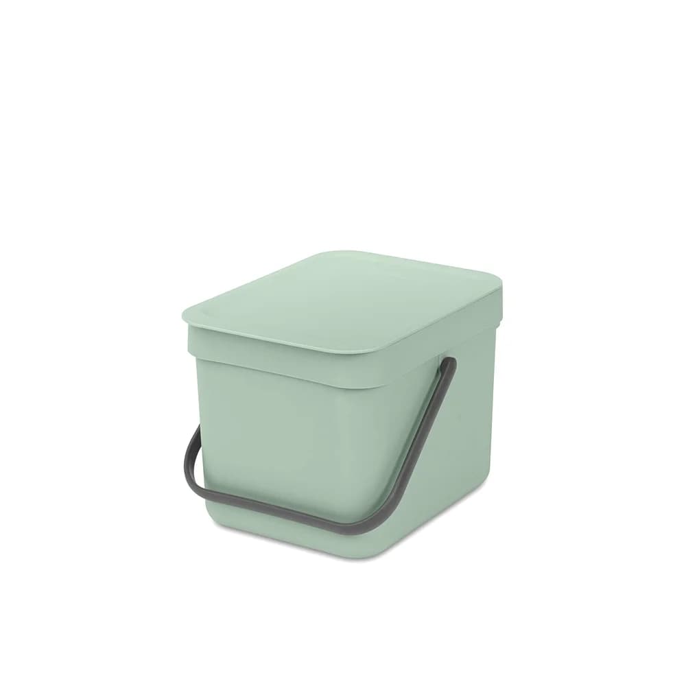 Brabantia Abfalleimer "Sort and Go", 6 Liter 211768 , Farbe: Jade Green