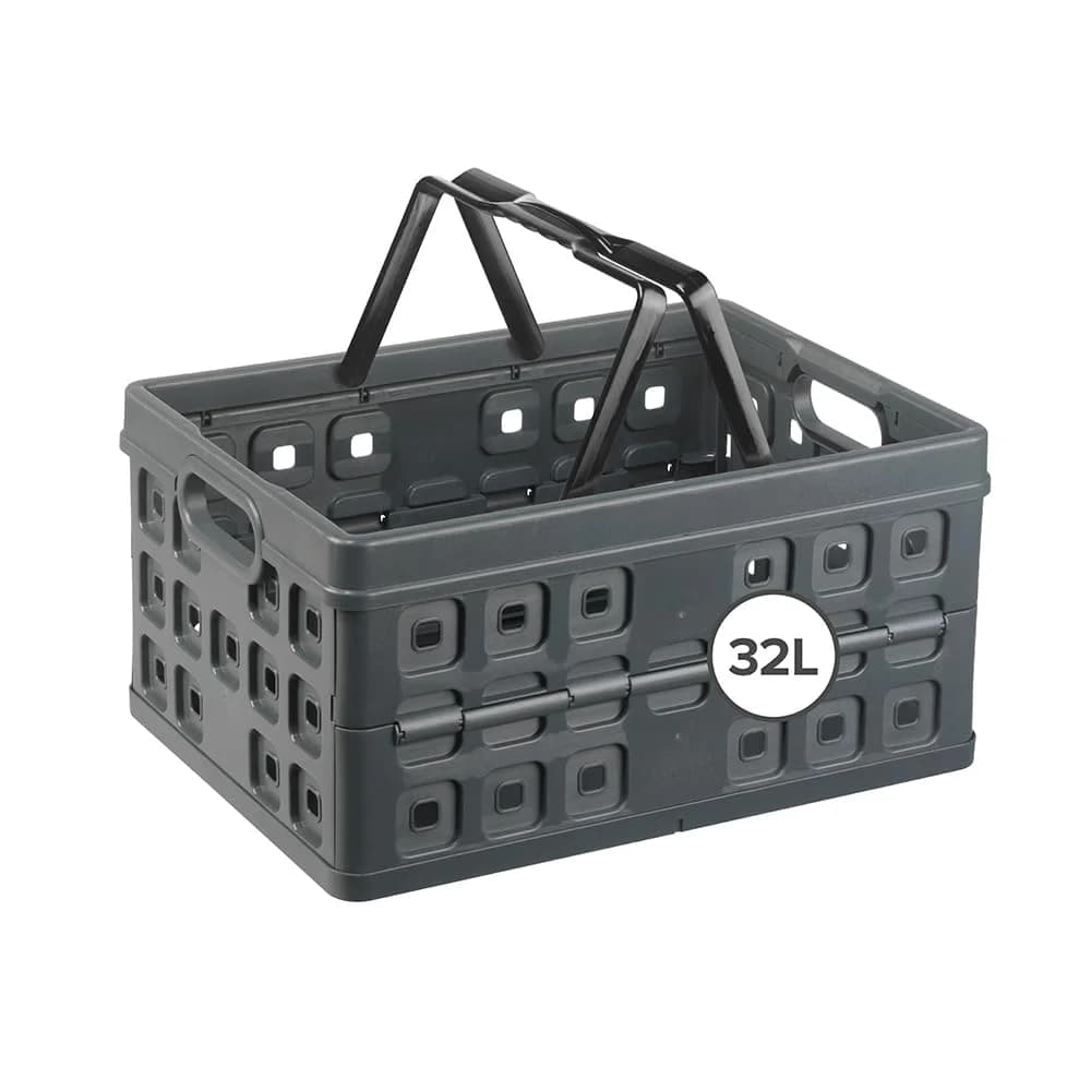 sunware Klappbox »Square« 32 L grau, 24.5x49 cm