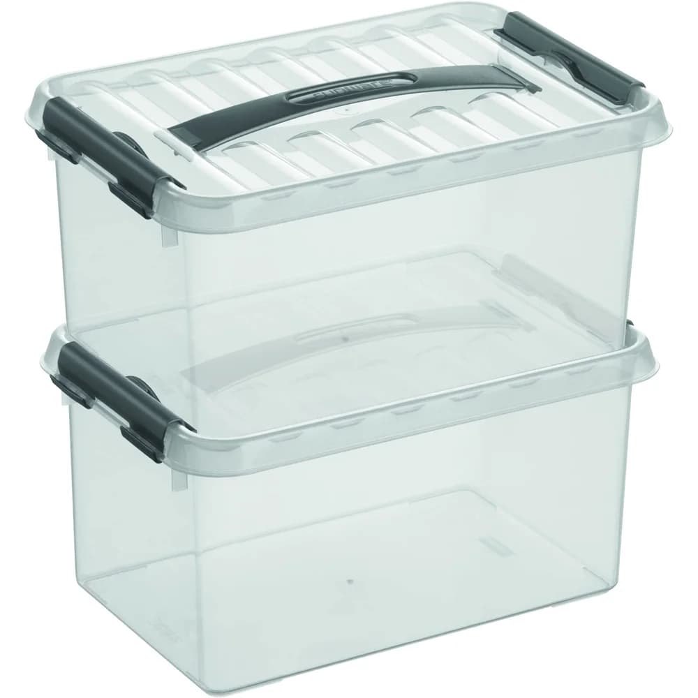 sunware Ablagebox »the q-line« 6 Liter H6160102 transparent, 20x14x30 cm