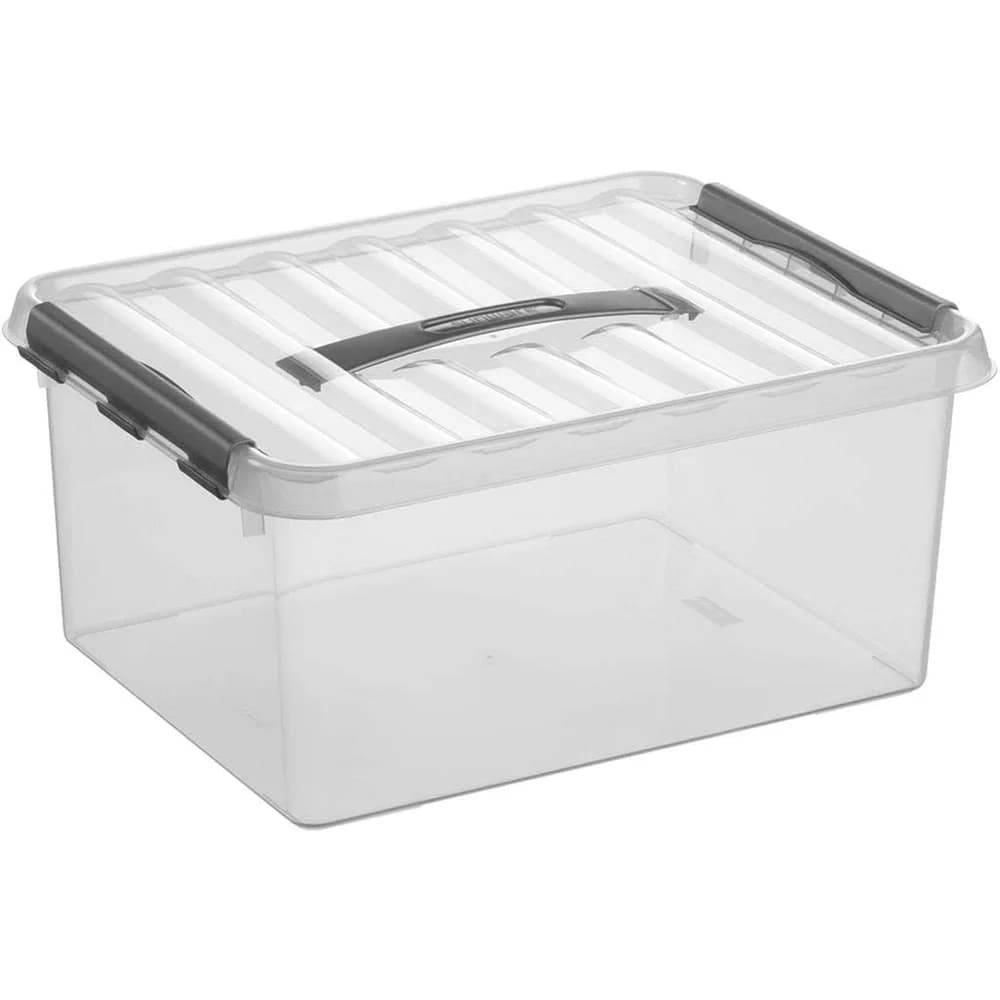 sunware Aufbewahrungsbox »Q-line« 1 Stück 15.0 L transparent, 18x30 cm