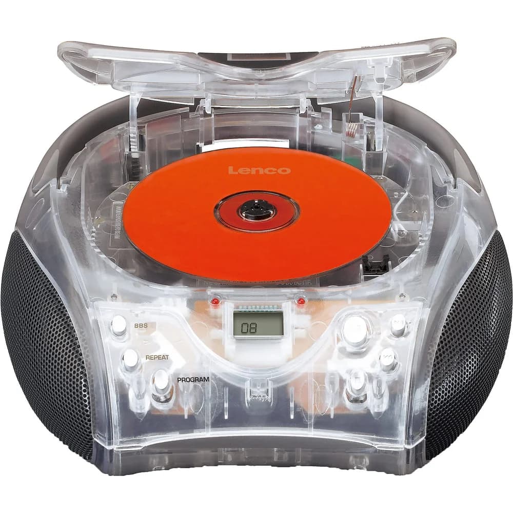 Lenco SCD-24TR transparent