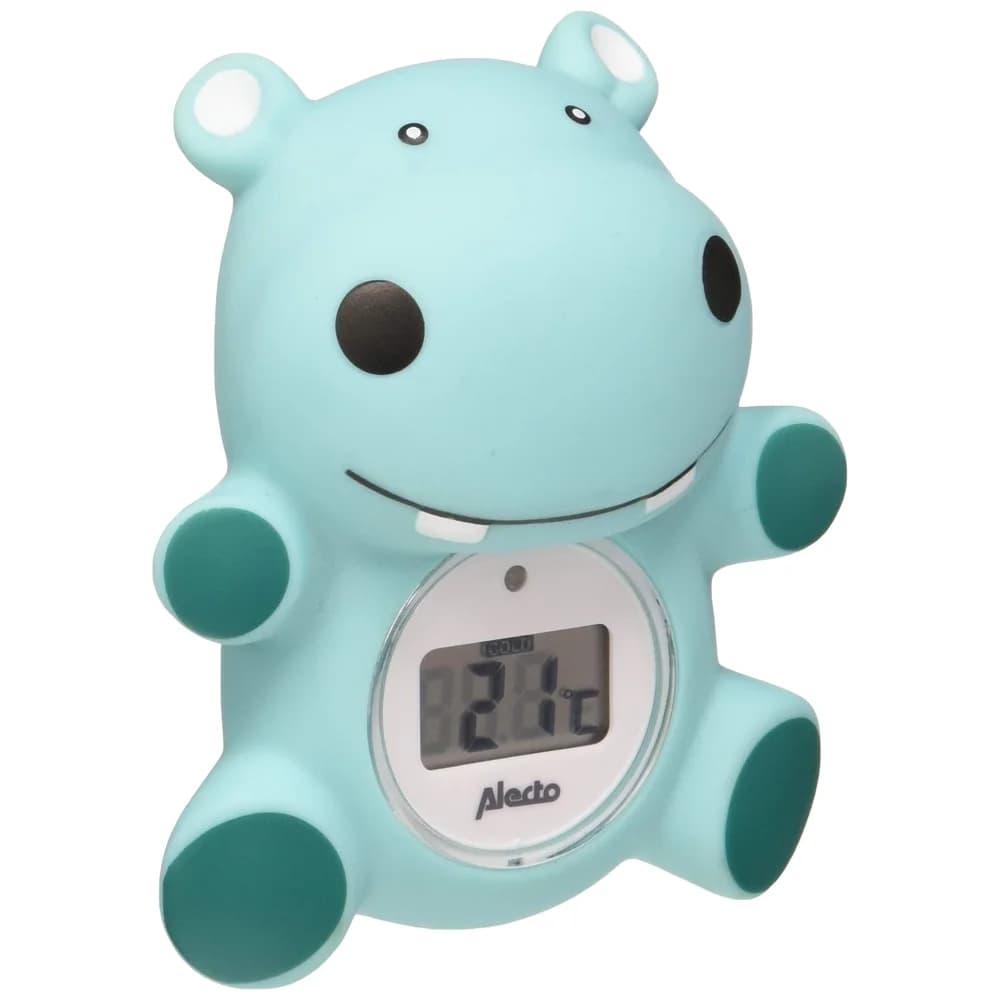 Alecto Badewannenthermometer BC-11 HIPPO gn