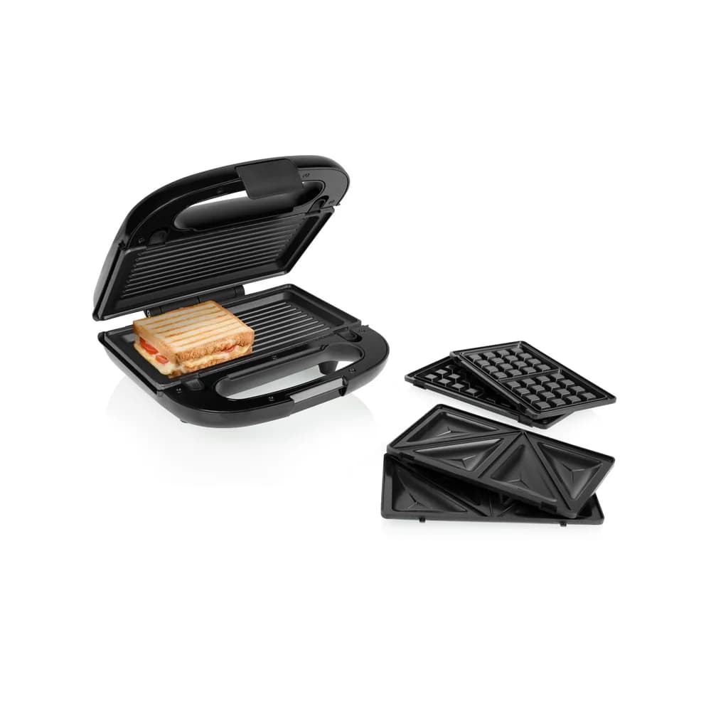 Tristar Sandwichmaker Sandwich-Toaster 750 W SA-3071, Antihaftbeschichtung, BPA-frei, Kontrollleuchte, Überhitzungsschutz