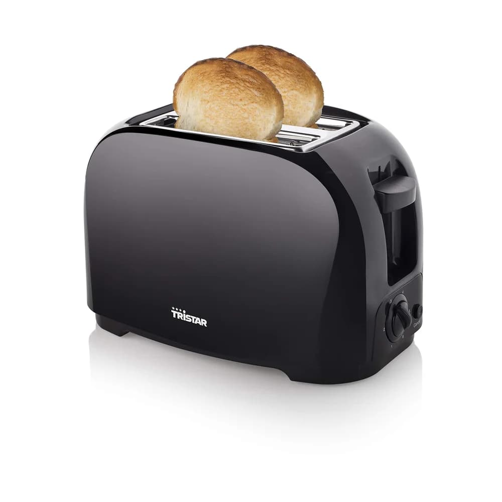 Tristar BR-1025 Toaster mit Brötchenaufsatz Schwarz 800 W