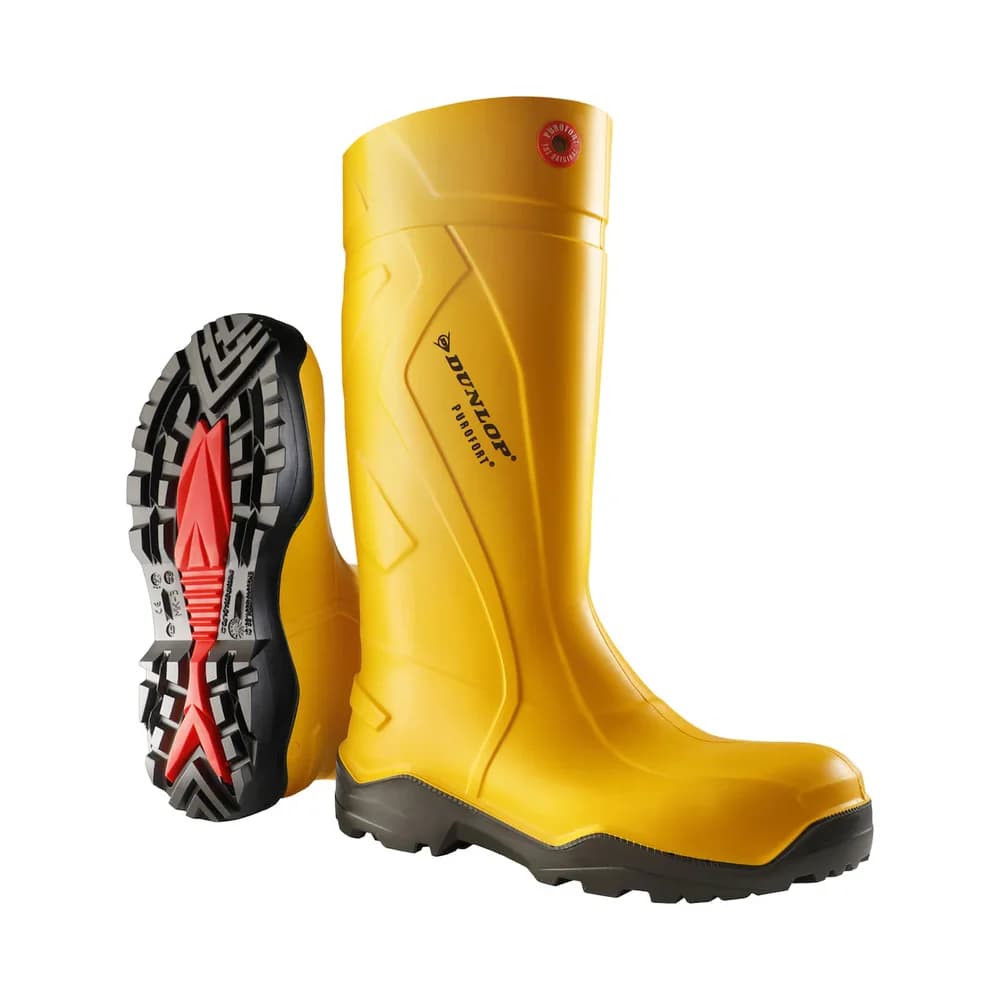 Dunlop Stiefel Purofort+, S5 , Gr. 36, gelb