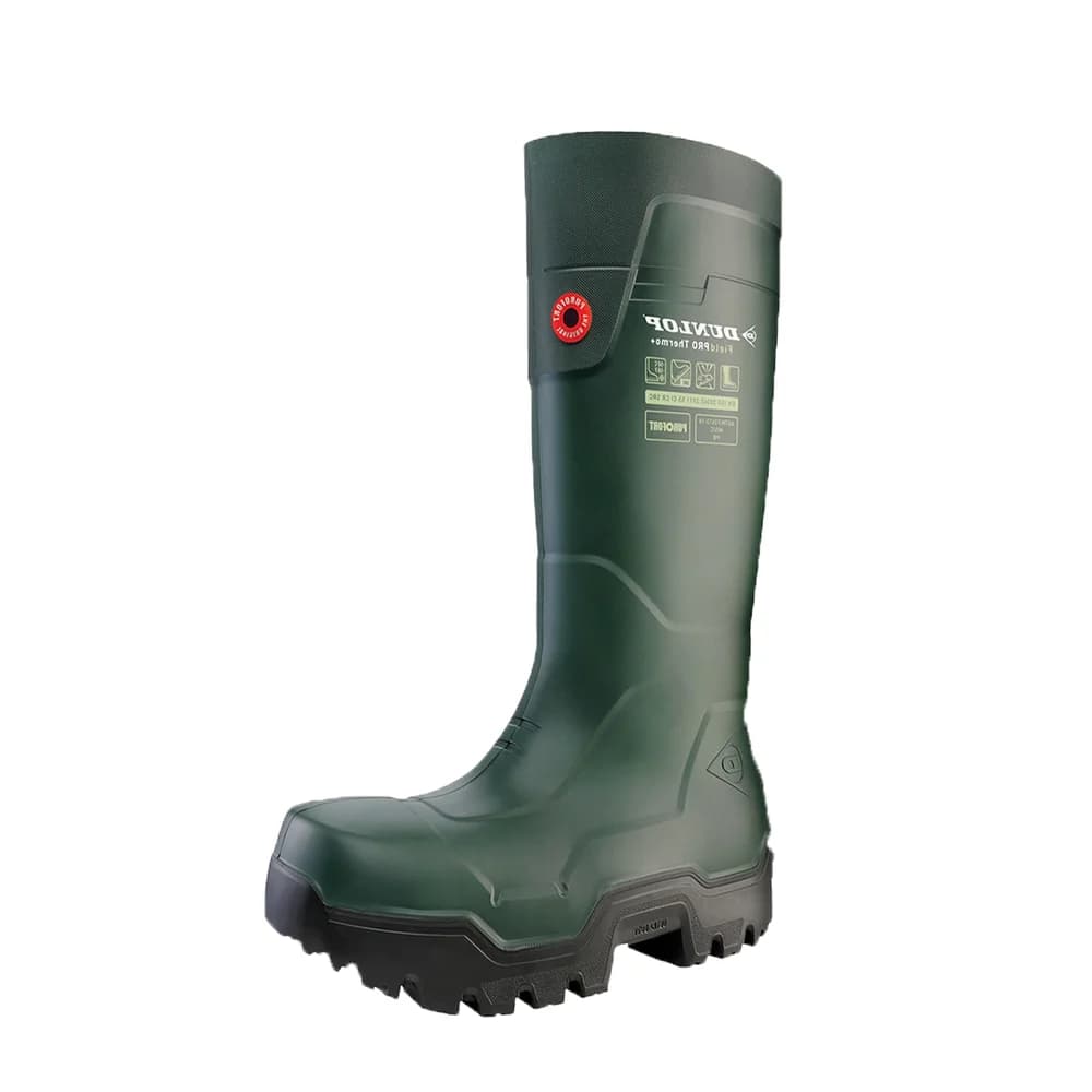 Dunlop FieldPro Thermo + Green, CI CR SR F0 LG, S5L, Gr. 39 Purofort