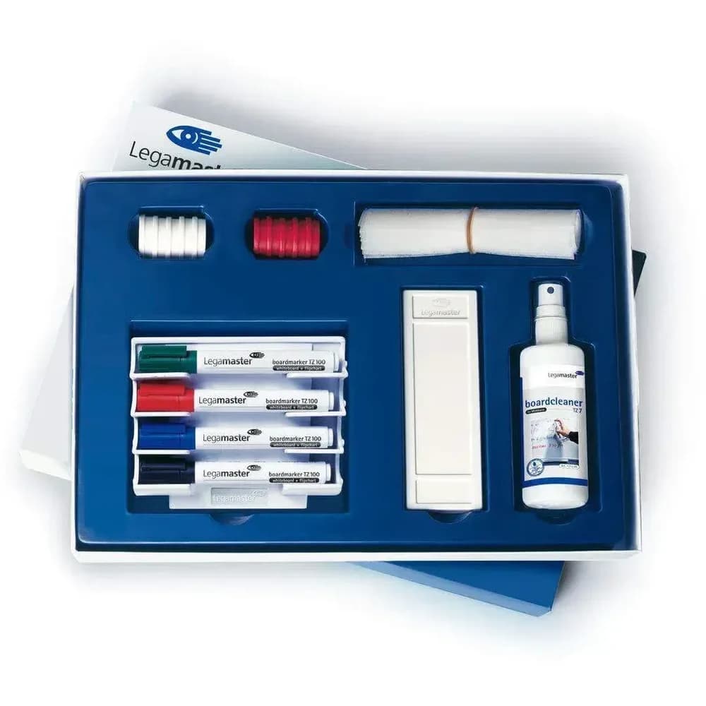Legamaster Whiteboard-Starterkit 7-125000 Farbig sortiert 24 x 35 cm