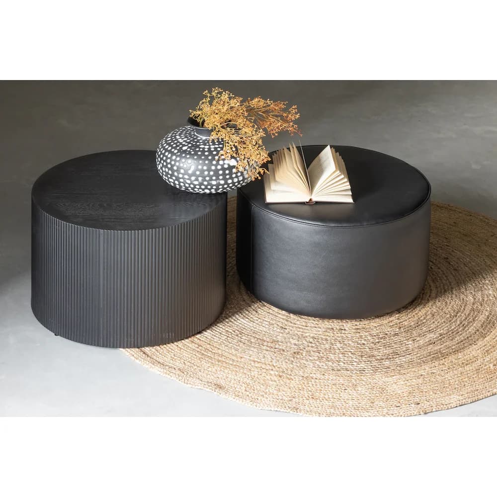 Tchibo - Woood Beistelltisch »Sanne« - 65,5x45x65,5cm - schwarz -