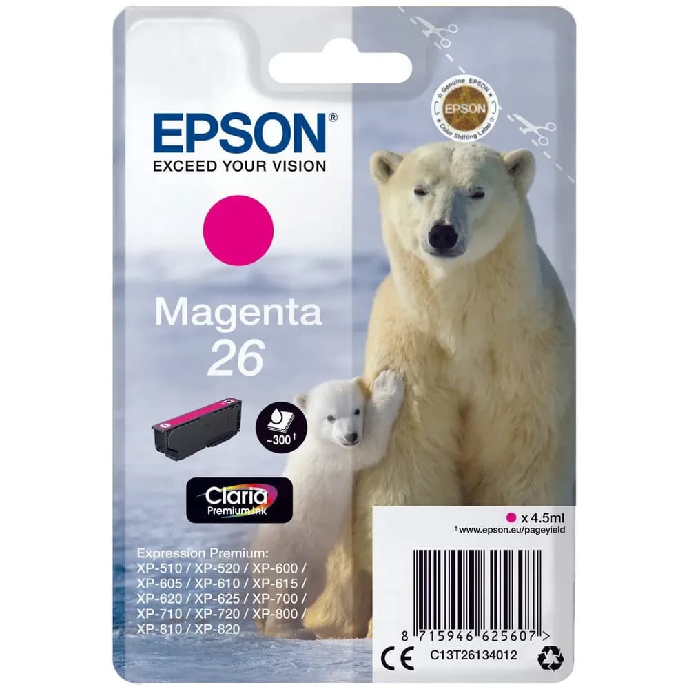 26 Magenta Ink