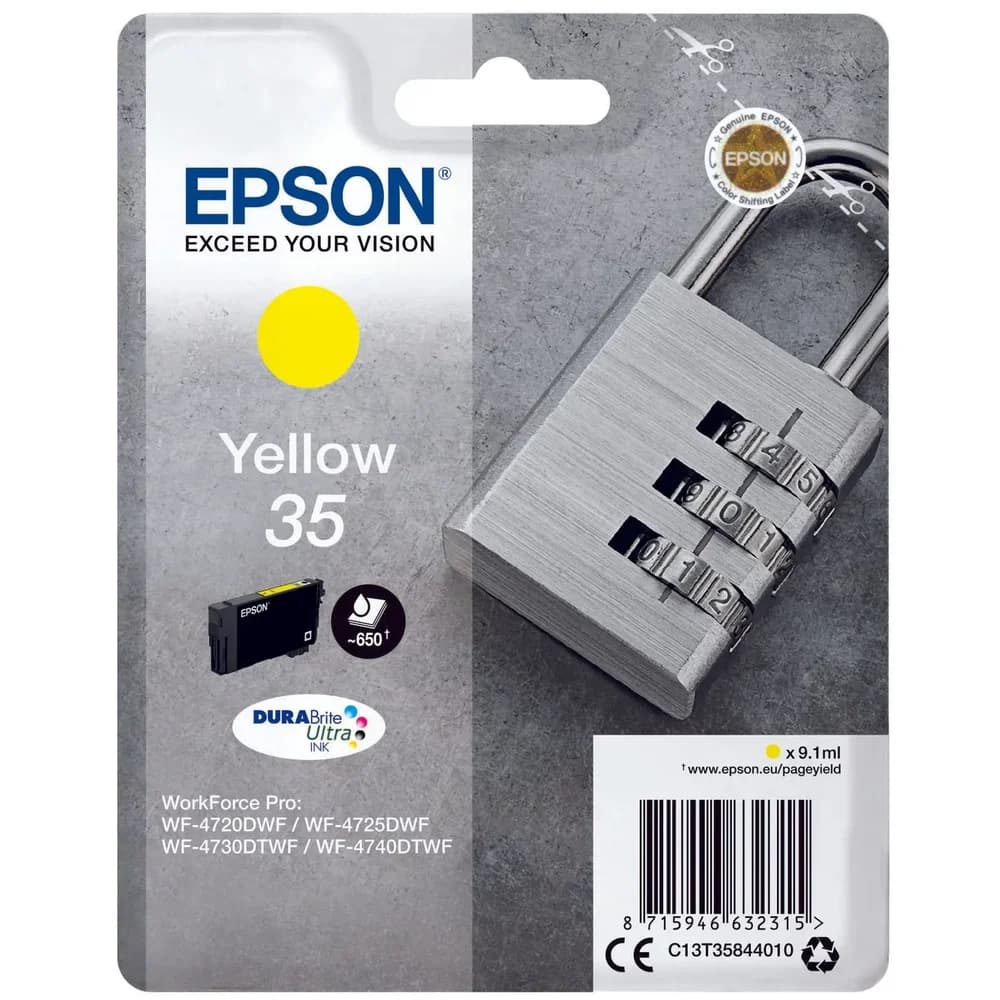 35 - Yellow Ink