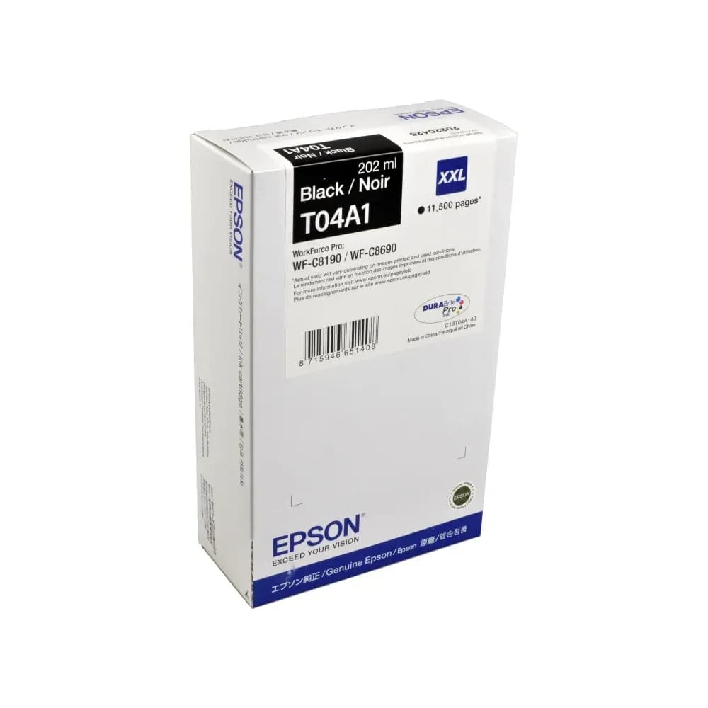 Epson Tinte C13T04A14N schwarz XXL T04A1