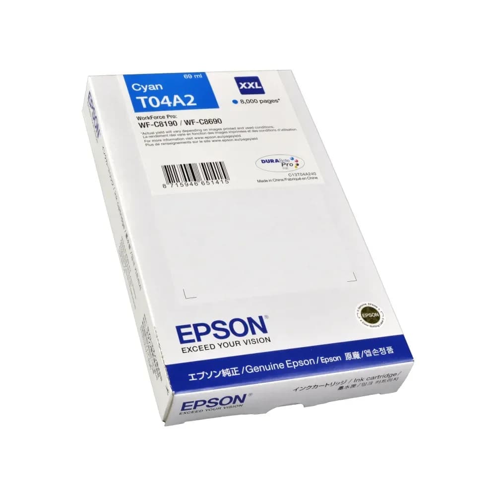 Epson Tinte C13T04A24N cyan XXL T04A2