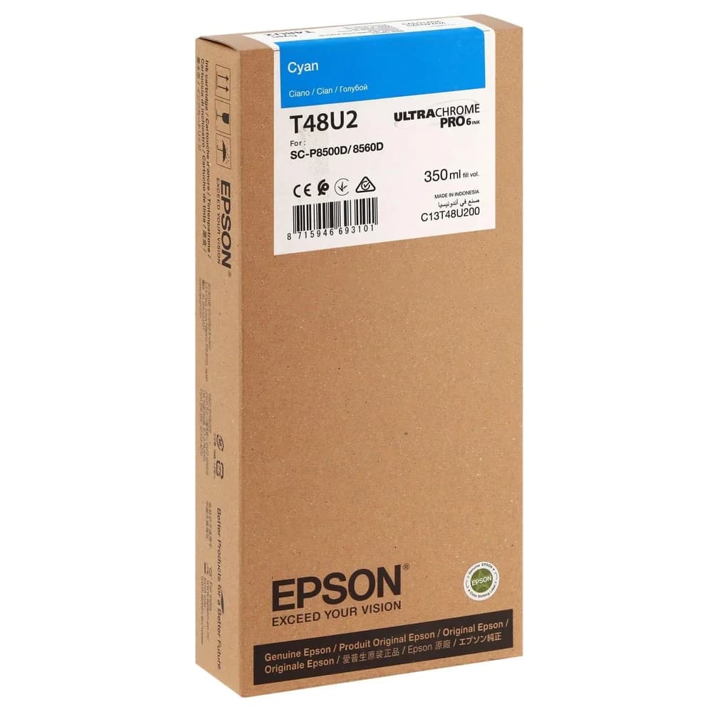 Epson Tinte C13T48U200 cyan T48U2