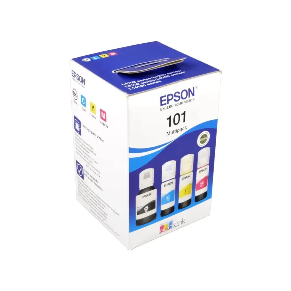 4 Epson Tinten C13T03V64A 101 Multipack CMYK