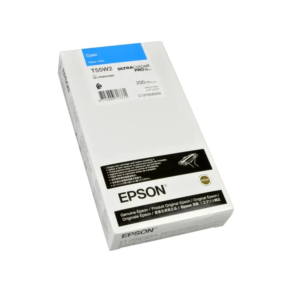 Epson Tinte C13T55W200 cyan T55W2