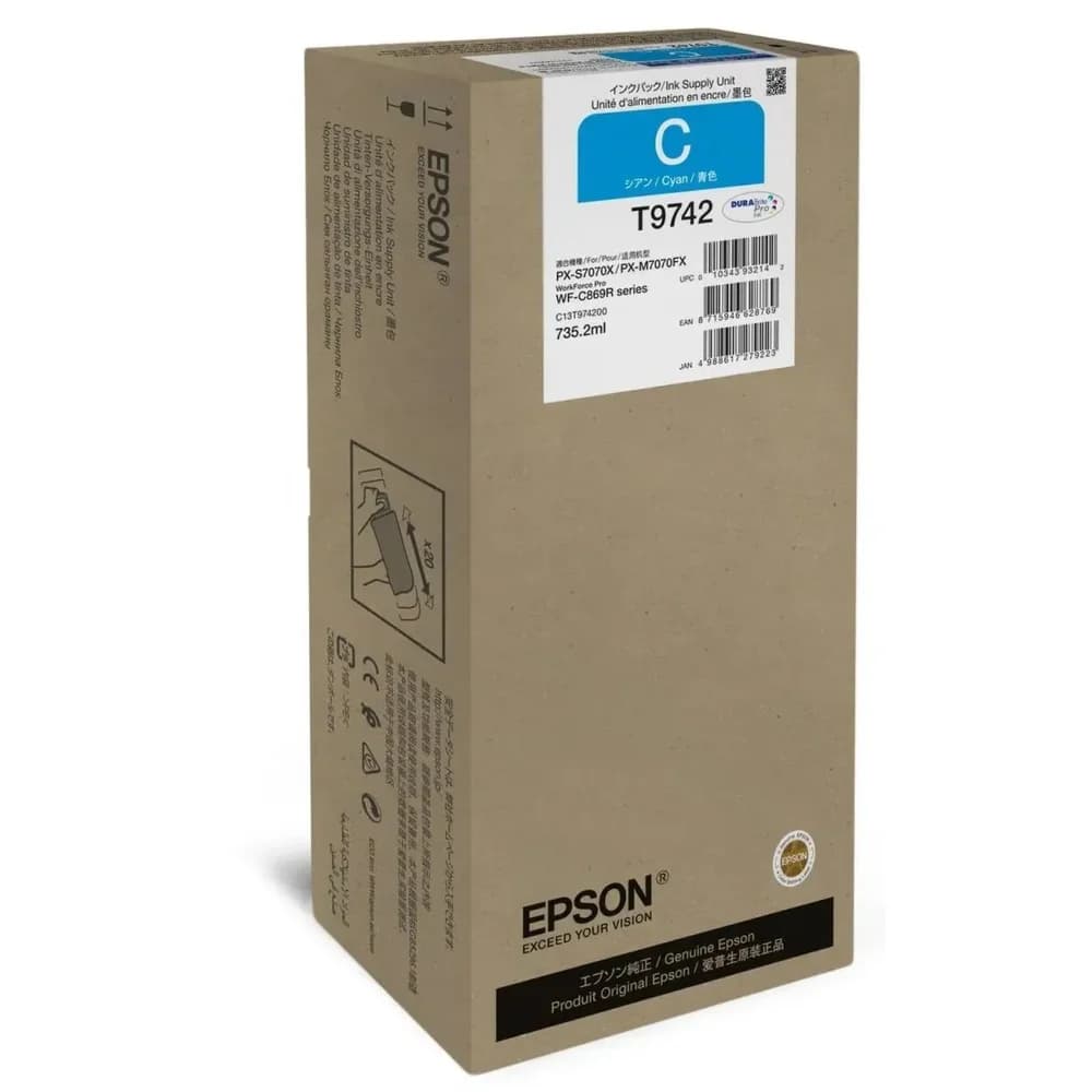 Epson T9742 (C13T97420N) - Tintenpatrone, cyan