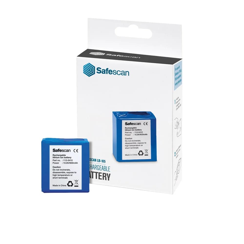 Safescan® 112-0410 LB-105 - Wiederaufladbarer Akku