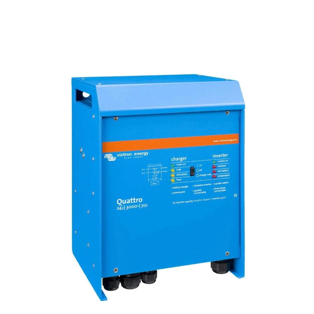 Victron Quattro 24/3000/70 Wechselrichter-Ladegerät 2400W 70A 24V Sinus