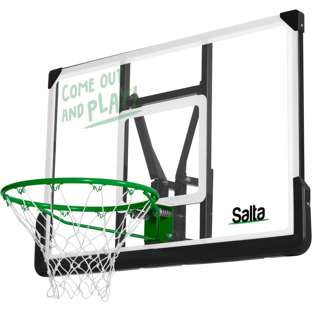 Salta Center Basketballbrett mit Korb 110x71x60 cm