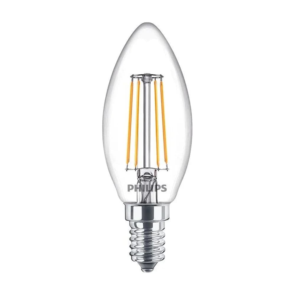 LED-Lampe CorePro Candle 4,3W/827 (40W) Clear E14