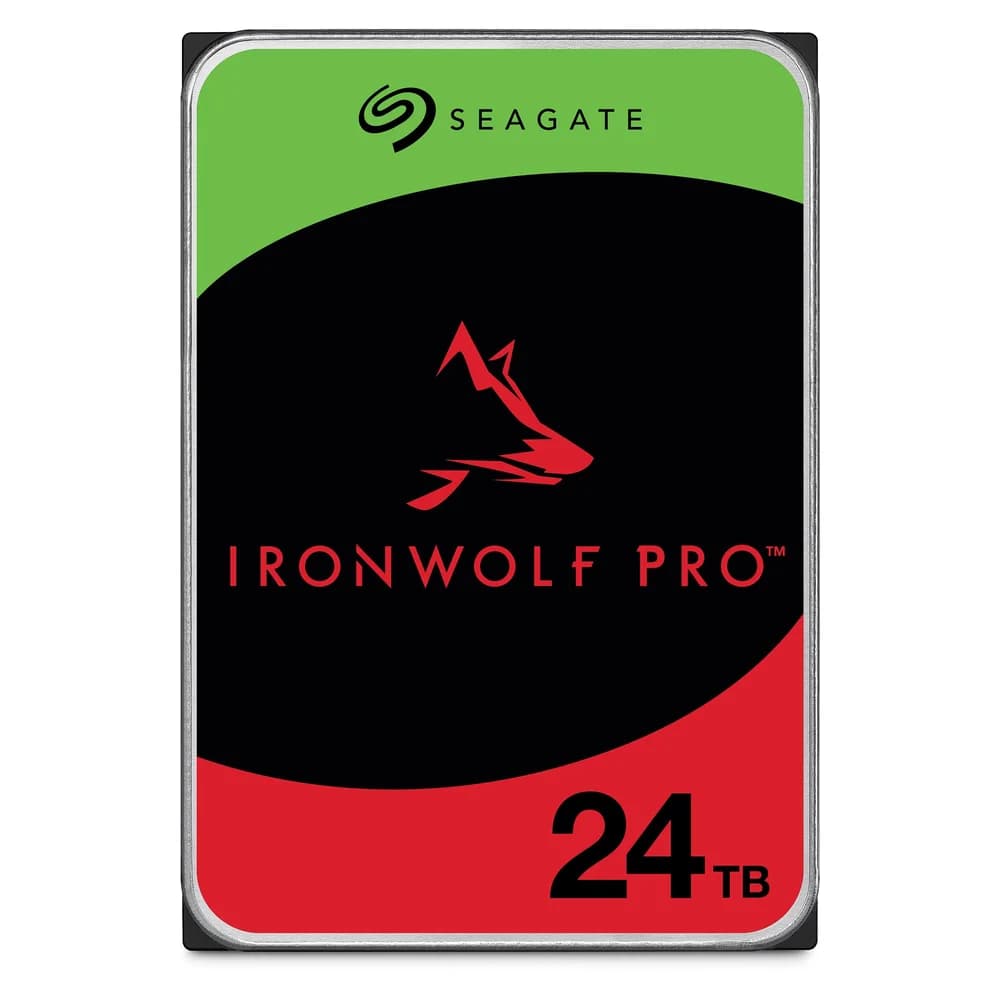 SEAGATE IronWolf Pro NAS HDD +Rescue 24TB, SATA 6Gb/s