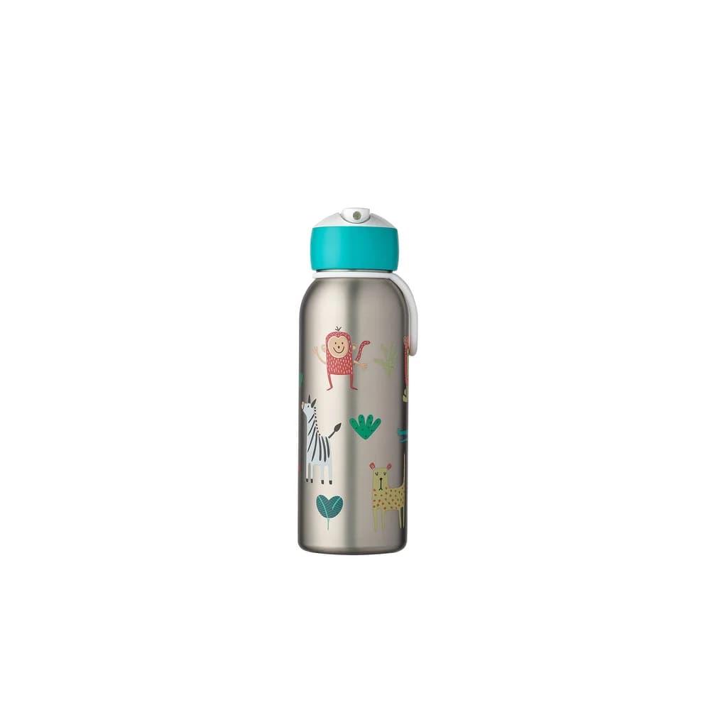 Mepal Trinkflasche Campus Thermoflasche Flip-Up 350 ml blau
