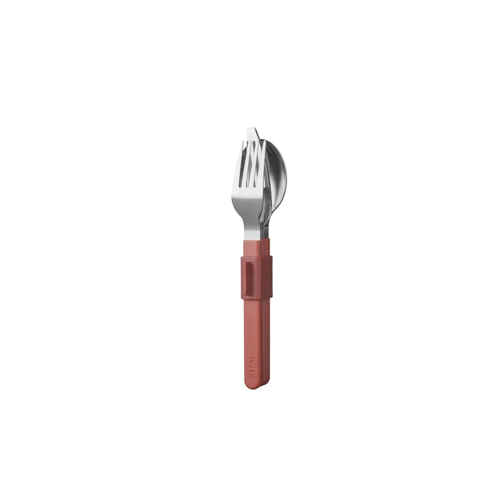 Mepal Silueta Besteckset 3-teilig Vivid mauve