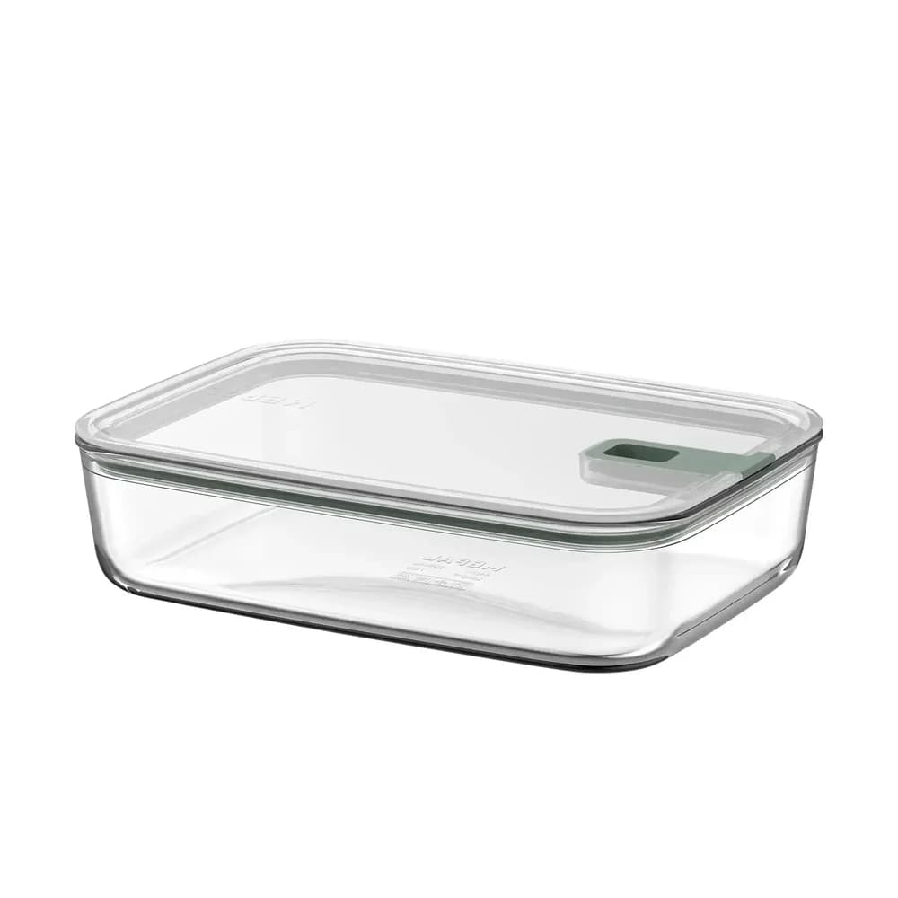 MEPAL Glas Frischhaltedose EasyClip 2,25l - grün
