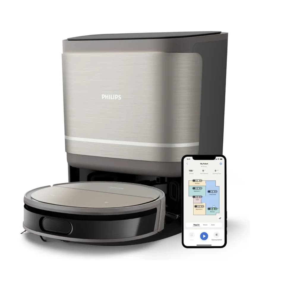 Philips Saugroboter XU9100/10 HomeRun Aqua grau
