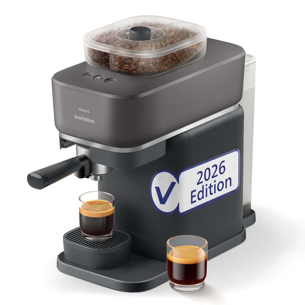 Philips Siebträgermaschine BAR320/60, Baristina schwarz