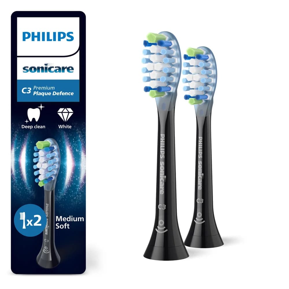 Philips Aufsteckbürsten HX9042/88 schwarz