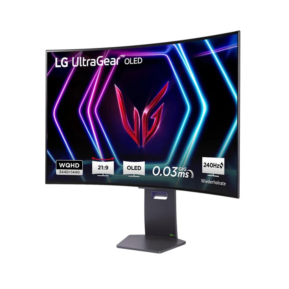 LG UltraGear 39GS95QE-B (3440 x 1440 Pixel, 39"), Monitor, Schwarz