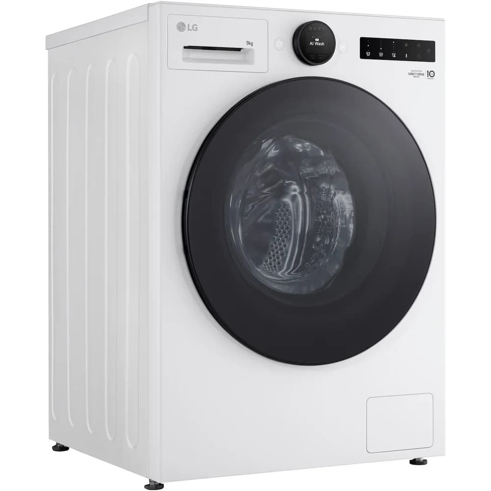 LG Waschmaschine F4WX809YC, 9 kg, 1400 U/min weiß