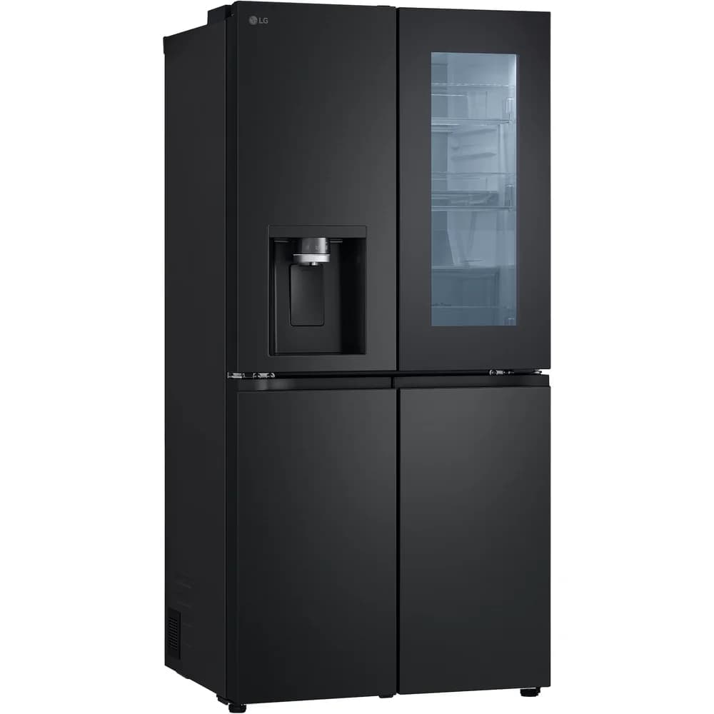 LG GMG761EPAE, Freistehend, Mehrtürig, Schwarz, 4 Tür(en), Essence Matte Black, LED - Schwarz