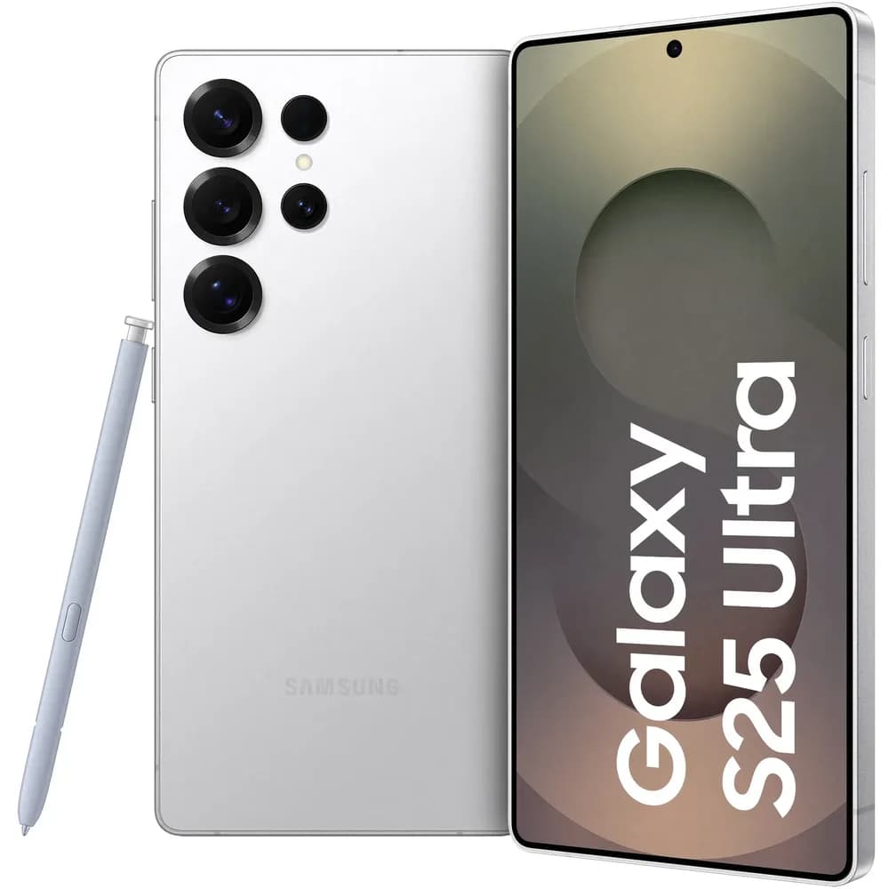 Samsung Galaxy S25 Ultra 5G 256GB, Titanium Whitesilver