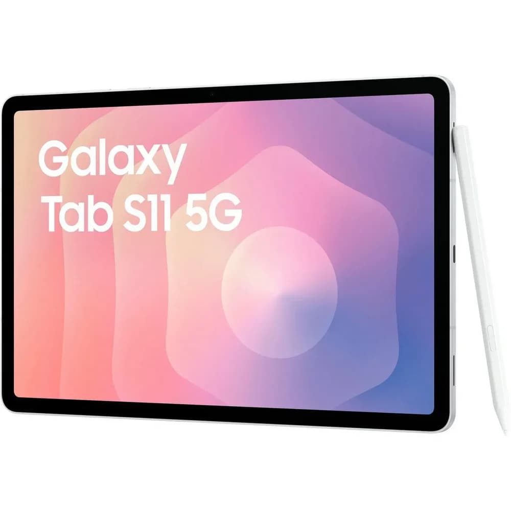 Samsung Galaxy Tab S11 Tablet (11", Android,One UI,Knox, 5G) silberfarben