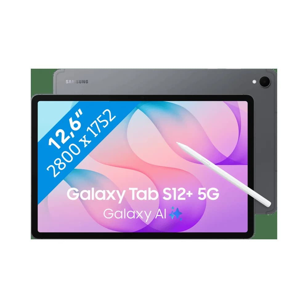 SAMSUNG Galaxy Tab S12+, 5G, Tablet, 512 GB, 12,6 Zoll, Grau