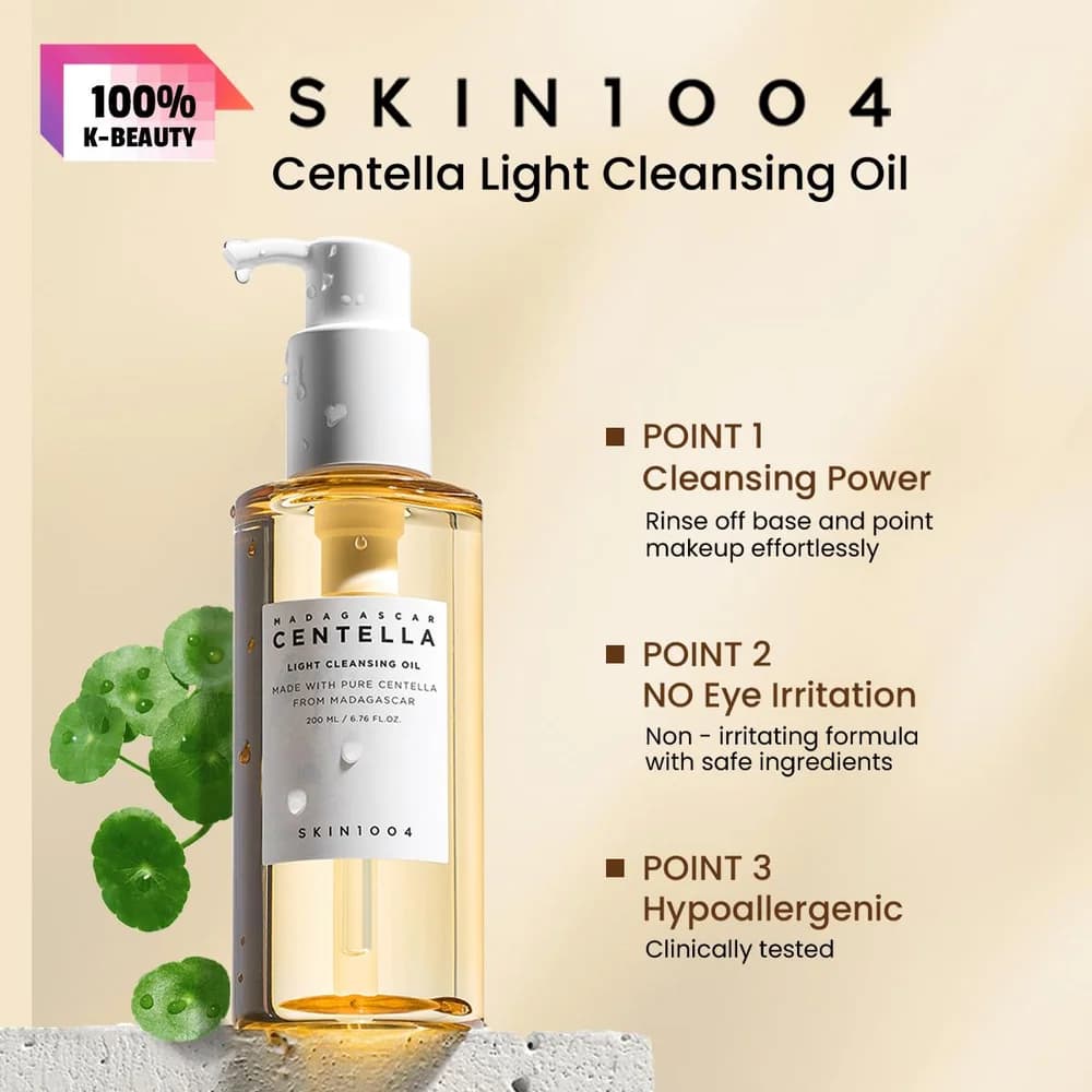 SKIN1004 Gesichts-Reinigungsöl Madagascar Centella Light Cleansing Oil