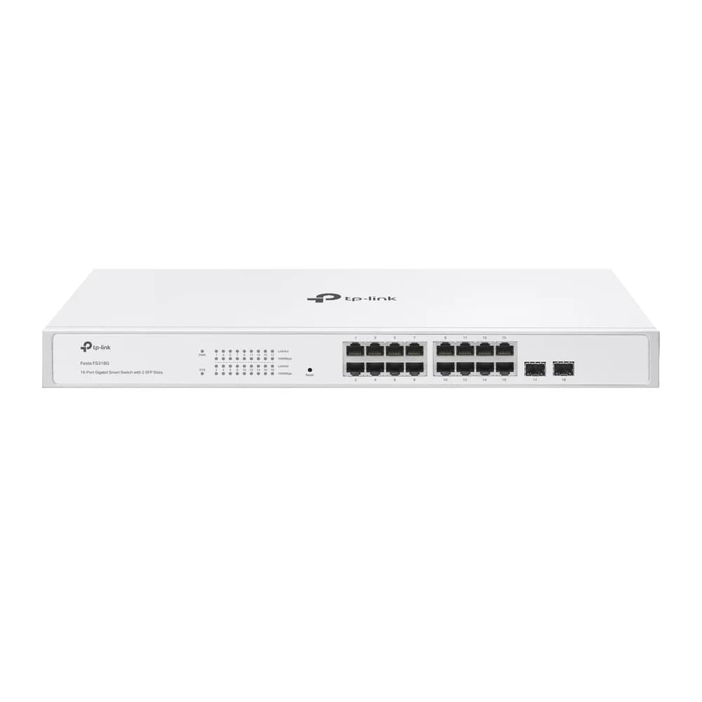 TPLINK FS318G - Switch, 18-Port, Gigabit Ethernet, SFP