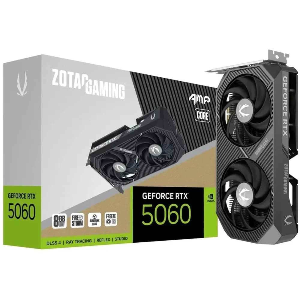 Zotac RTX 5060 Amp Core 8GB GDDR7 HDMI 3x Grafikkarte