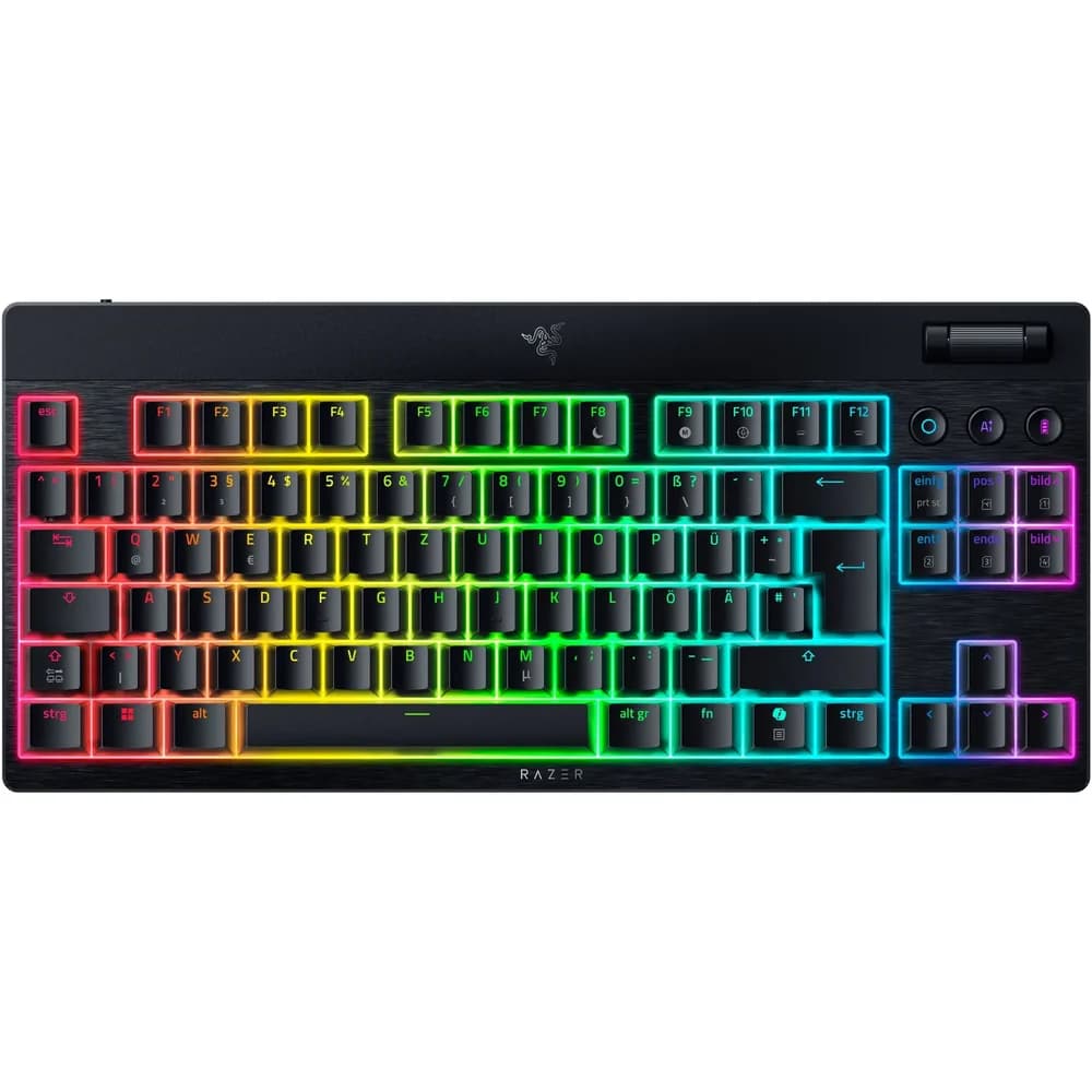 RAZER BlackWidow V4 Low Profile TKL HyperSpeed Gaming-Tastatur schwarz