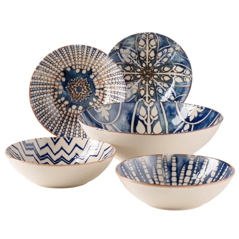 Mäser Salatset 5-tlg. IBERICO BLUE - B/H/T ca. 36.50x31.50x36.50